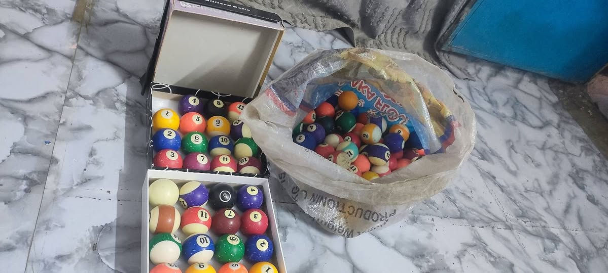 طوبات بليارد • شلعة • نضيفات