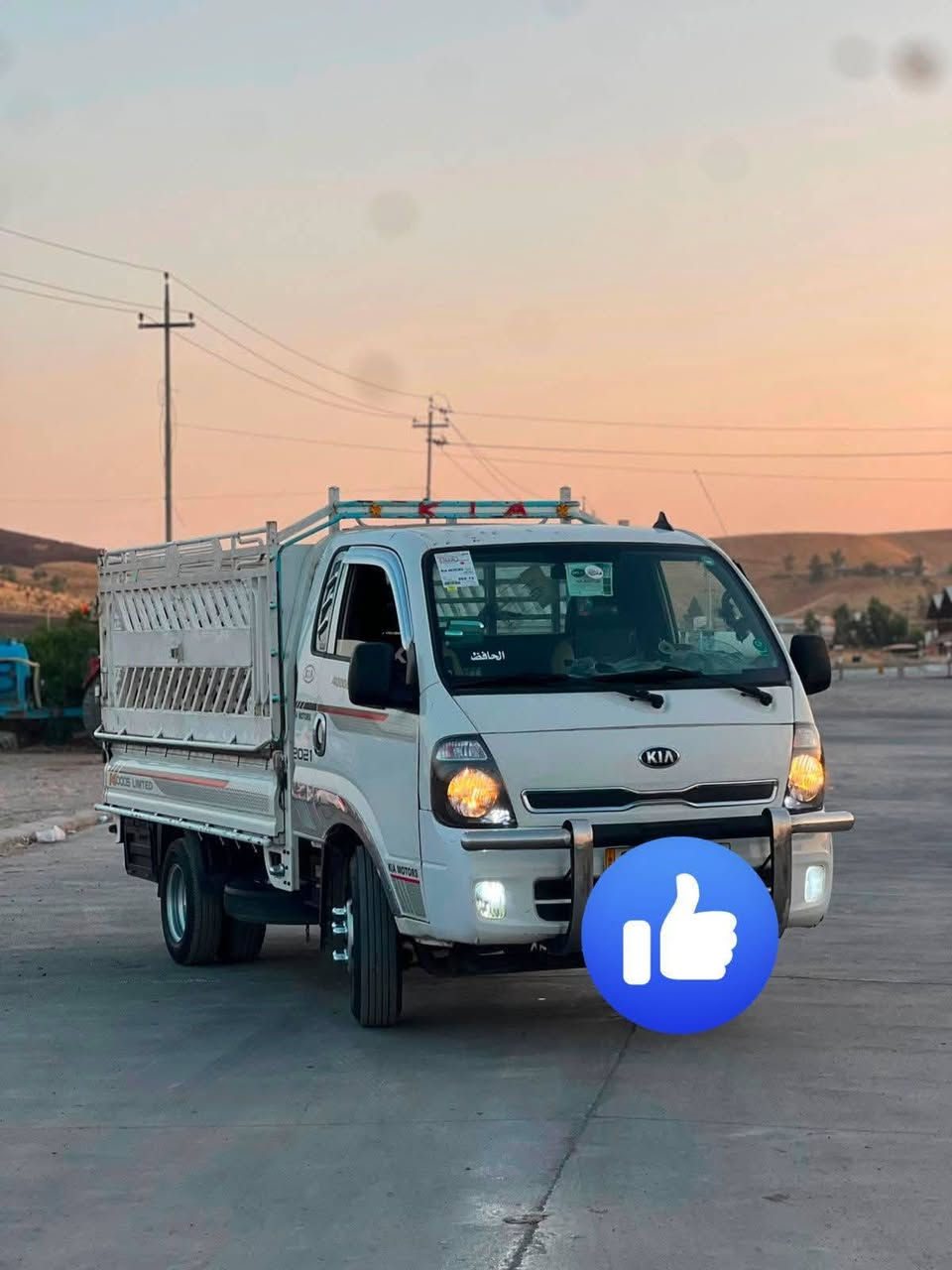 السلام عليكم كيا 4000مفتوح موديل 2016محسن دبل دشبول جاهزه تاير 14تانكي 120لتر محجل جلال سياره جاهزه للشغل ما تصرف عليها للاستفسار ***********كورك***********

