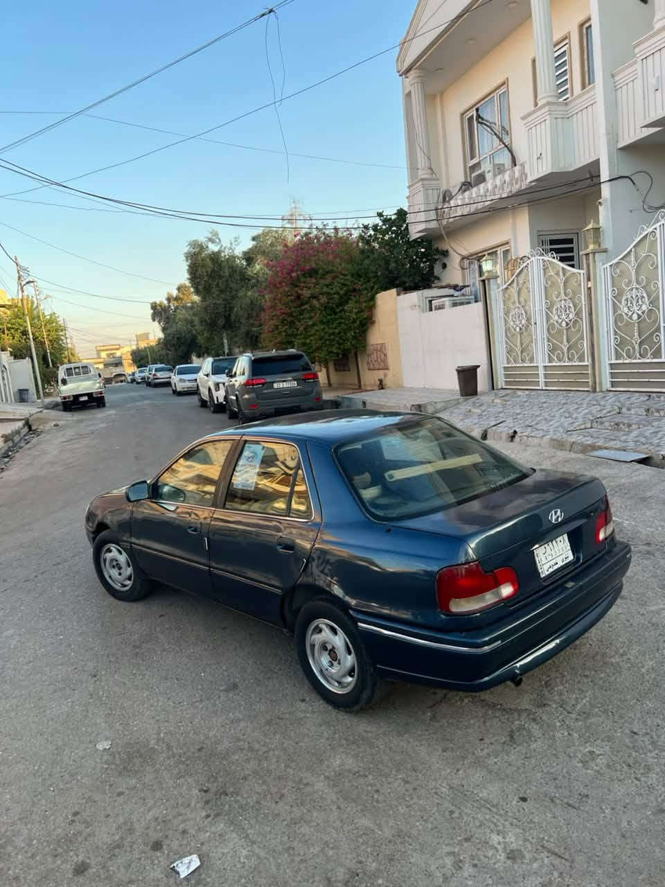 ألـسلام عـليكم 

1994 Hyundai Elantra ("Teardrop" model)
هــونداي إلـنـترا دمـعه 1994
الـسـيارة خـالـية مـن الـخدوش والـحتدث والـخيسـان 
مصـبوغـة عـام جمـاليـة رش أثـر تقـحيـلات 
رقـم الـماني نينوى شـرط الـوكـالـة والـتحويـل 
تـبريد شـغال ثلج 
مكينة وكيـر شـرط السـيارة طيـاره نشـطه حيـل ما يـعوزها برغي نظافه 100‎%‎100 
سماعات جديده + شاشـه تدعم كاربلاي واندرويد + مسـجل 
وايرمنيه كلها شغاله السياره جاهزه عل 24
تـشغل وتـمشي 
بـيها كـابون بـانزين 
ألسـعر 29$ وبـيهـا مـجال للاستفسـار ***********
 بـي واتـسـاب ومـتواحد علـى نـت
