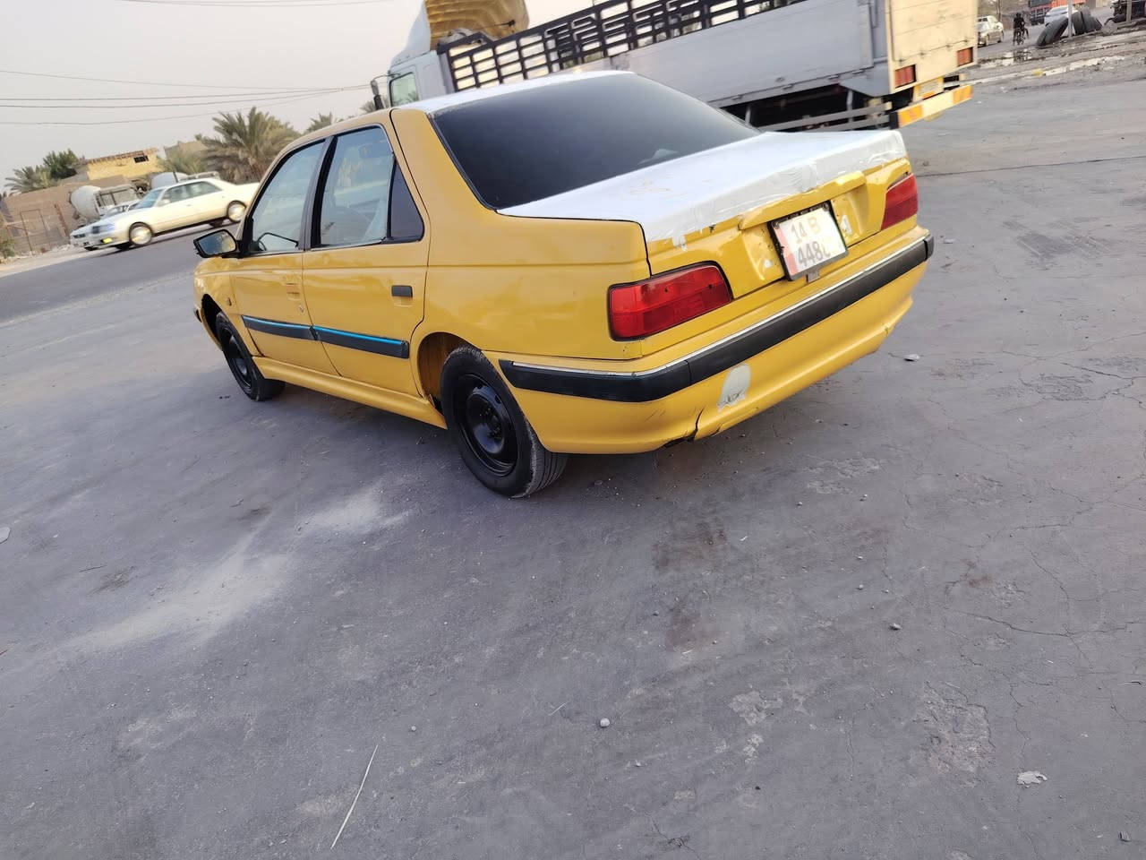 سلام عليكم للبيع بيجو بارص مديل 12مصفره هيه وغرامات وصل خط وبحث سنويه 31تحويل مباشر مكينه وكير جدد تخم تاير حداديه جديده كهربائيات كله شغاله سياره جاهزه السعر 18مكاني نجف مناذره ***********
