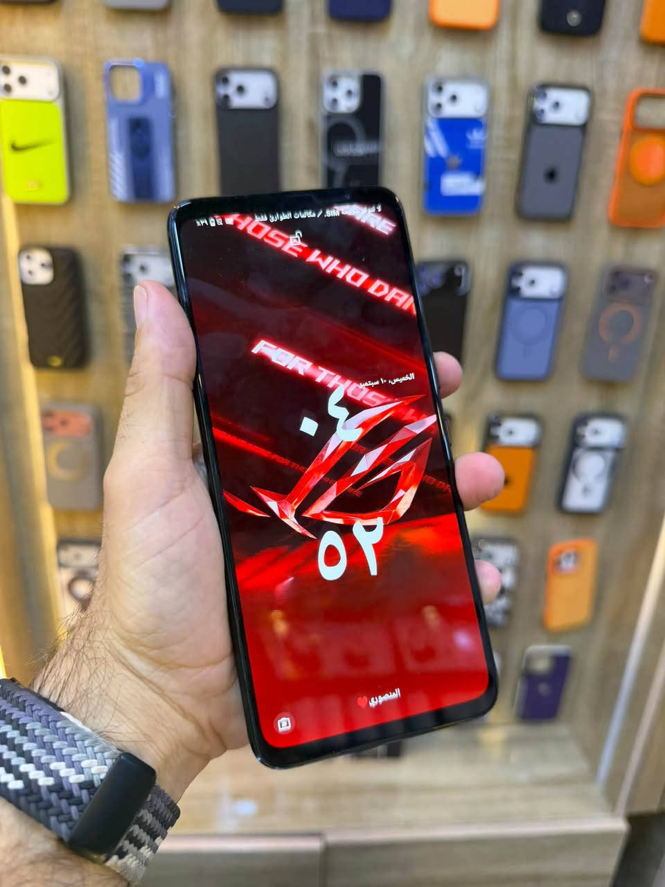 🔥 ASUS ROG PHONE 6D 🔥
🎮 وحش الألعاب بأداء قوي وتصميم مميز

💾 الذاكرة: 256GB
✨ الحالة: مستخدم
💰 السعر: 425,000 دينار
السعر 425،000/اسعار ثابتة

📍 متوفر لدى الملك سنتر 👑
***********
