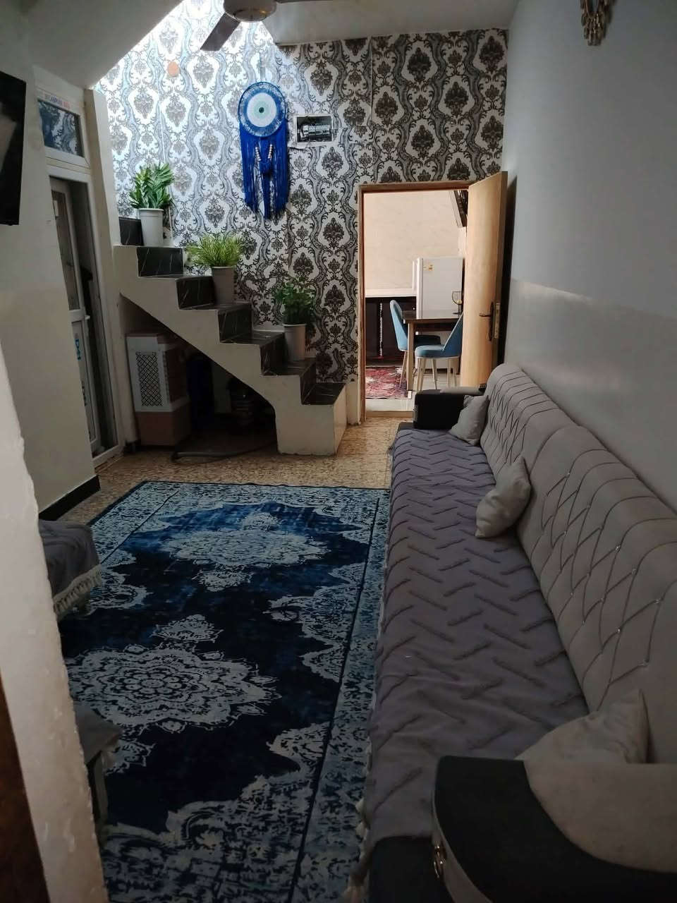رقم صاحب الدار ***********
بيت  100 مترللبيع عقد زراعي كوفه االمطار الجديد شارع شفلات  البيت غرفه وصاله ومطبخ وصحيات البيت معايز اقرب نقطه داله جامع الرسول الاعظم مقابيله  البناء طابوك والسقف والاساس صب كونكريت سعر27 مع مجال رقم صاحب الدار***********
