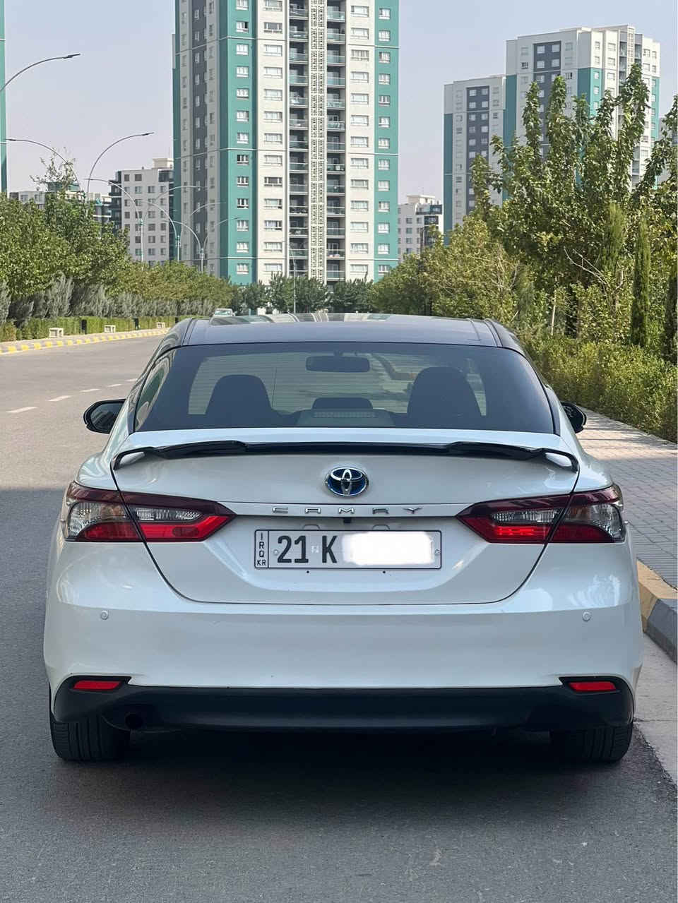 Toyota camry 2022 hybrid
تۆێۆتا کامری هایبرێد ٢٠٢٢ 
سپی سەقف ڕەش لەسەر سەنەوی بیلاد
خلیجی بەسمە و حاسەو ٣ مۆدی لێخوڕین 
شوێن شەحنی مۆبایل لایت پێشو دوا لید و زینۆن بیلادی
کامل سێرڤس کراوە
ویل و تایەی تازە
سەنەوی تا ٢٠٣١ تازەیە بە ناوی خۆمەوەیە 
سەیاکە کامل پەمپ کراوە بەس ڕەنگی گۆڕاوە تەکسی یەک قرچی پێشی هەیە شاسی نەگرتوە 
دوبەی بوە 
٢٣٠ هەزار کیلۆمەتر ڕۆشتوە 
گێڕ و مەکینە و هایبرێد و پاتری و تەقەو ڕەقەش بە شەرتی ١٠ فیتەر و کۆمپیوتەر
سەیارەکە زۆر تازەیە بێ نوقسانیە 
نرخی ١٤٩ وەرەقە معامەلەیەکی کەمم 
مۆبایل و whats up
***********
*********** السليمانية, العراق
