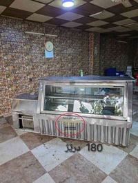 براد حلويات • موتور جانبي • قنينة غاز