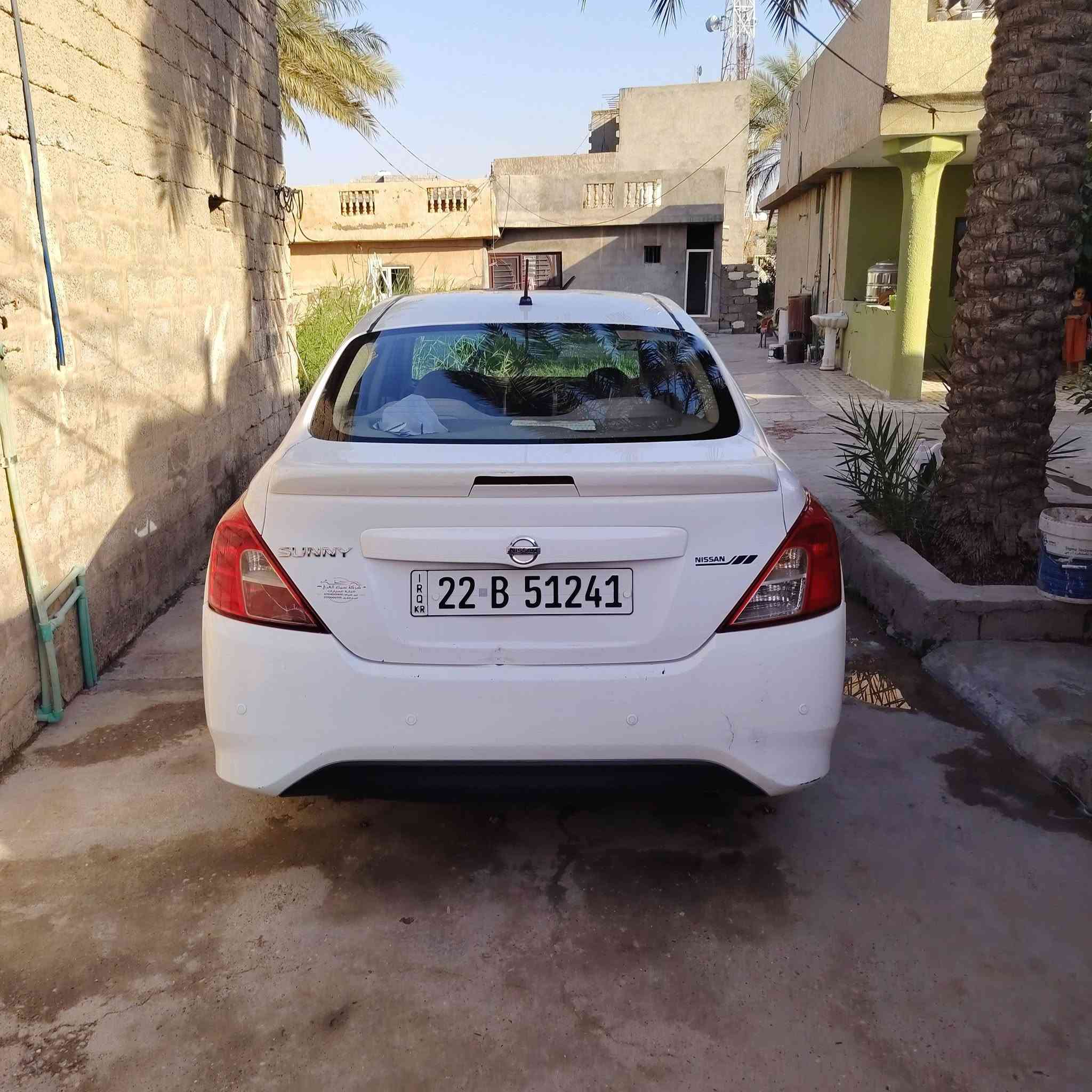 سلام وعليكم نيسان سني هندي 2019 هزه وسنويه جديد  2031تنتهي
بدون حادث بيها طخات بارد وسياره جاهزه ونظيفه وعليها ادامه كامله نوزلات بلكات بلادي فيت بم بلادي  سعر ٩٥وبيها مجال
وبيها سونارين ومن تشتري تاخذ سونار
***********
مكان ديالى بعقوبة
