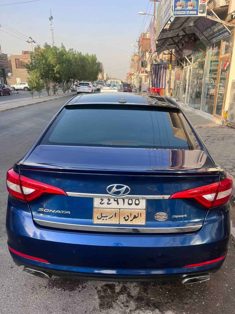 سوناتا للبيع موديل ٢٠١٦
وارد كندي 
فول مواصفات 
بانوراما 
شاشه كبيره
ثلاث وضعيات قياده
رادارات جانبيه 
مري قلاب اشاير بالمري
دخول ذكي
كشنات جلد
تدفئه ٤ كشنات + هيتر ستيرن
لد امامي خلفي + لد نهاري
تبريد منفصل بيانو
ويل سبورت 
كشن كهرباء
بصمة ابواب وتشغيل

السياره داخله جاملغ الامامي سرقه وهنا الجاملغ الخلفي مصبوغ يعني قطعتين بس  بدون ايرباك ولا دواخل
وجاهزه من كلشي ماشيه ١٣٠ الف (كيلو)
رقم اربيل وكاله تحويل
السعر ١٢٥$ وبيها مجال 
مكاني النجف 
***********
