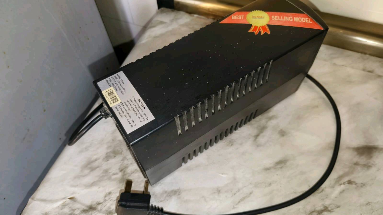 ⚡ UPS MAXMA MA850 للبيع
🔌 UPS MAXMA MA850 لحماية الأجهزة من انقطاع وتذبذب الكهرباء.
🔹 قدرة 850VA
🔹 مخرجين كهربائيين
🔹 مؤشرات LED لحالة التشغيل والبطارية
🔹 يعمل كـ UPS عند انقطاع الكهرباء
🔹 تصميم عملي للاستخدام المنزلي أو المكتبي
🔹 Made in China
✨ الحالة: مستخدم ونظيف
💰 السعر: 25 وقابل للتفوض
📍 بغداد