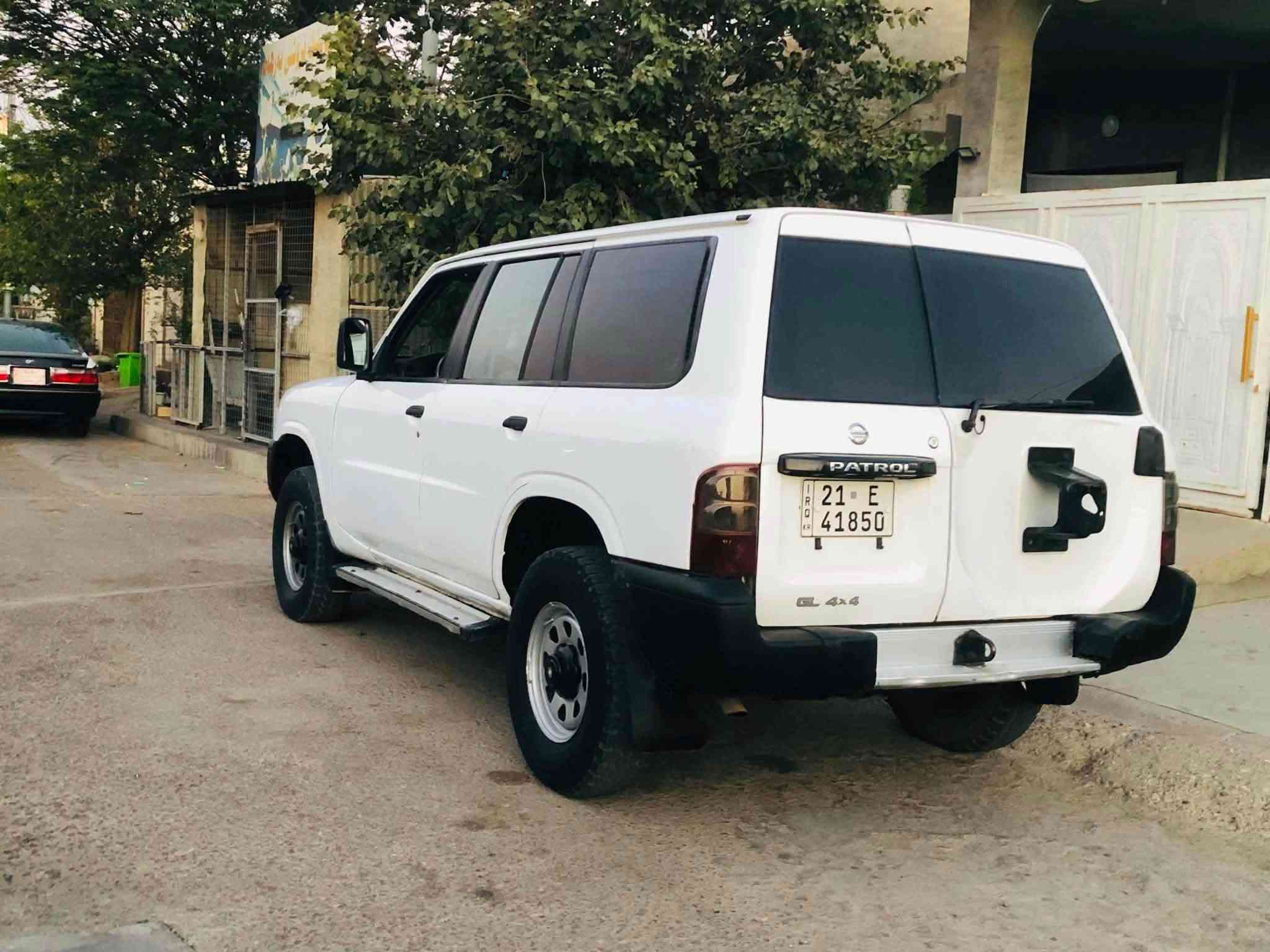 Nisan patrol 2002
نیسان پەترۆڵ سیستەمی غازي بۆبەستراوە 
مۆدیل ٢٠٠٢
گێڕو مەکینەو ئەکسل و تەبریدو دەبڵ ئەکسل و هەموو گیانی بەشەرتی لای فیتەر سەنەوی تازەیە تا ٢٠٣٠چوار پارچەی بۆیاخە بئ دەعم نمونەیە 
سعری ٧٥$
***********
*********** شمشمل, السليمانية
