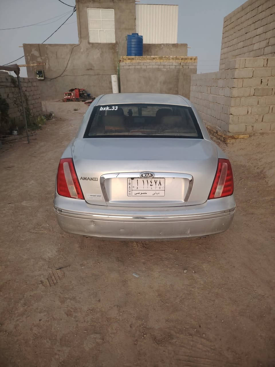 السلام عليكم ورحمة الله وبركاتة
كيا امانتي موديل 2008 للبيع مستعجل
فول مواصفات عدا اشاره بالمري 
محرك 3800كفاله 
كير جيد جداً 
حداديه 80٪
تبريد تدفاء فول
تخم تاير 
تحويل ثاني يوم 
بابل الشوملي 
هاتف ***********
السعر 60بيع مستعجل
