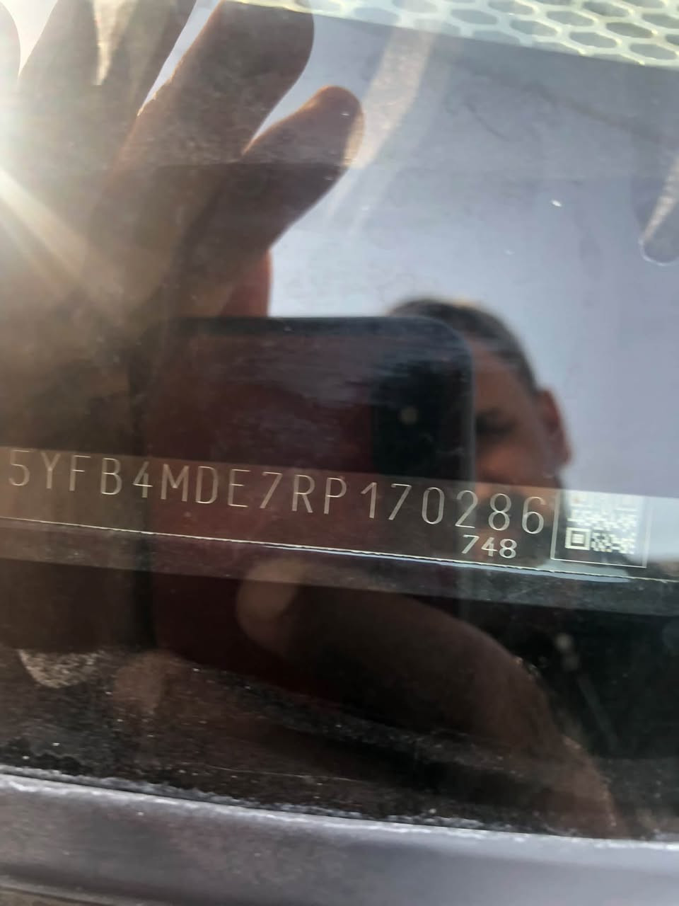 تويوتا كرولا 
موديل ٢٠٢٤
صور حاديسه كلها
بيها ٣قطعه صبغ 
بدون شواصي 
مرقمه اربيل
٣٨ميل ماشيه
كلشي جديد صدر 
سنوي حتي ٢٠٣١
مكان سياره اربيل
سعر ١٣٠مجال قليل
رقم واتس اب ***********
