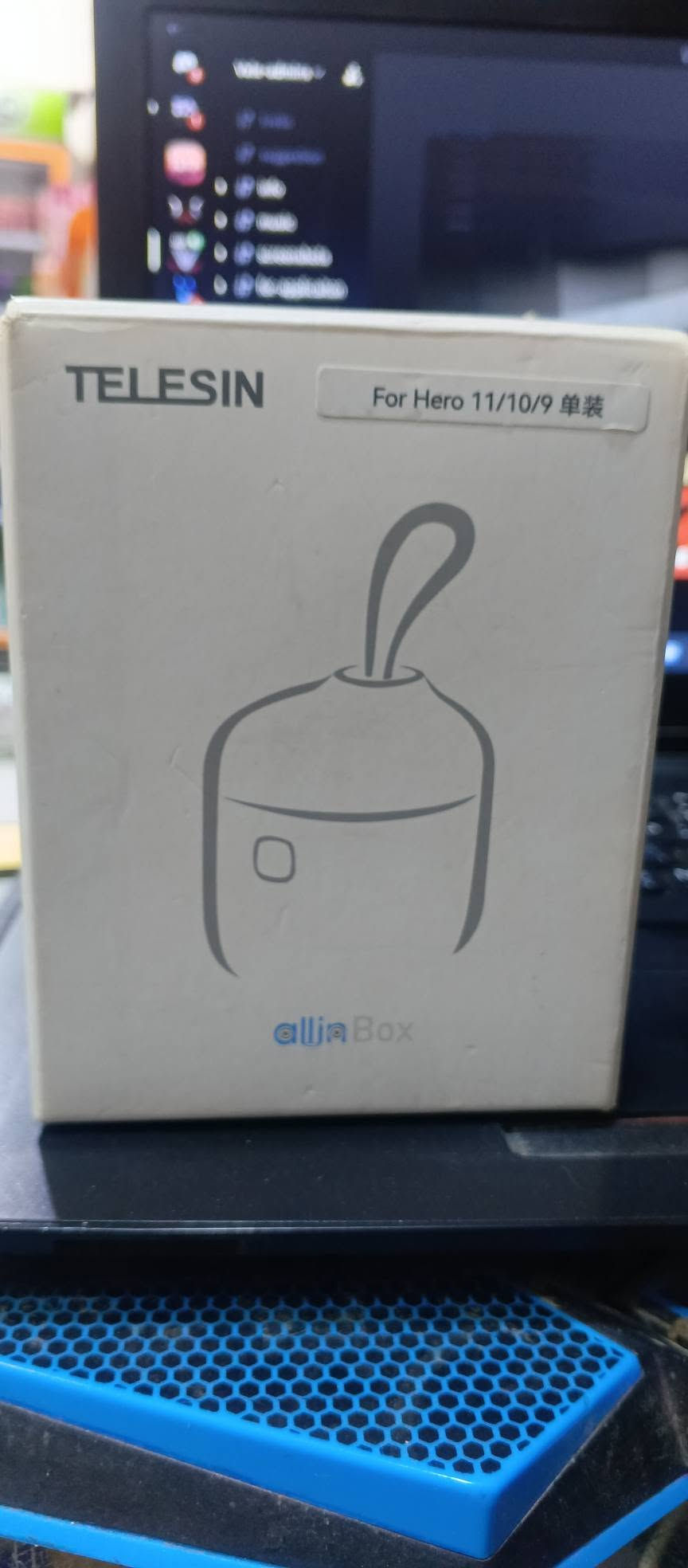 جوبرو 9/10/11 • بطاريتين 1750mAh • شاحن TELESIN