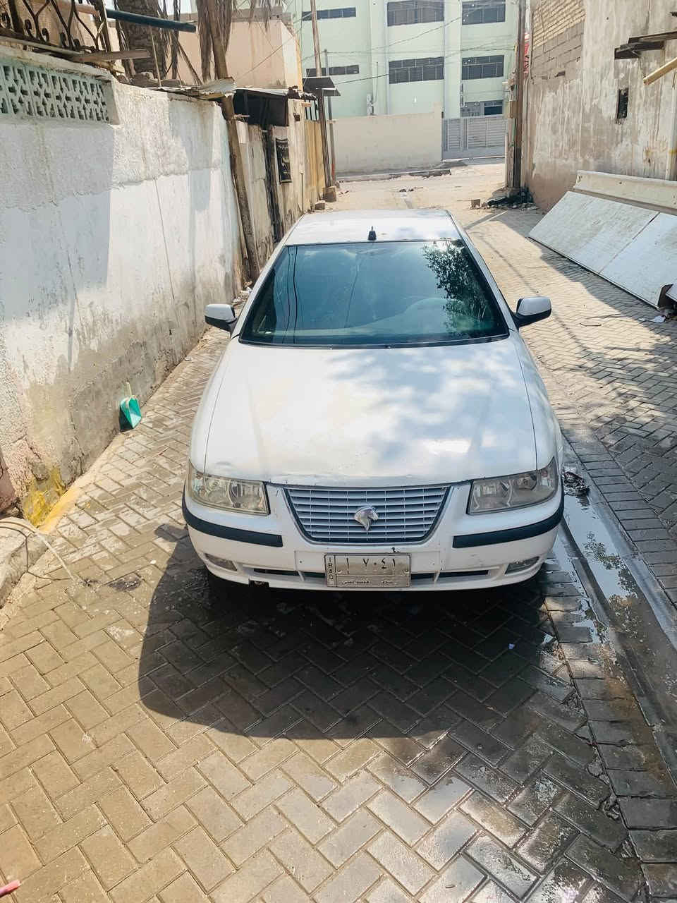أبيض • ما مصبوغ • مكينة وكير زينة