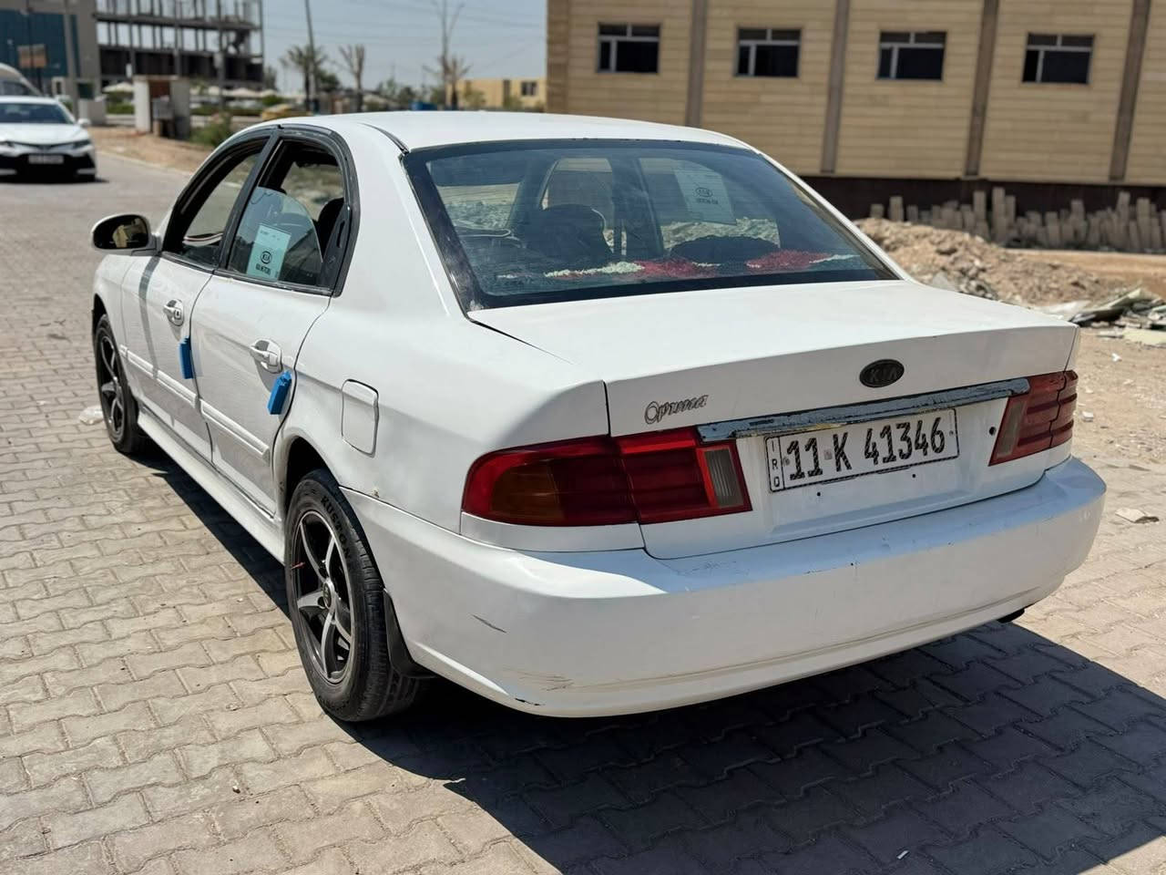 كيا اوبتيما موديل 2002
كير اوتماتيك 
رقم بغداد 
سياره جاهزه نقصها فقط التبريد 
كير و محرك محور كورله 
مكاني واسط الكوت مركز المدينه
السعر ٣٠ 
***********
