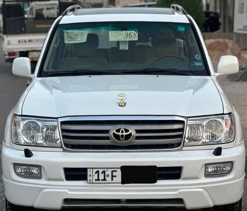 السلام عليكم عندي تيوتا لاندكروز 2006 أصل كويتي لون أبيض صدفي مكفولة كفاله عامه من صبغ وضربه وحادث ماعده دعاميات فقط ول باقي كفاله السياره محرك وكير خير من الله حجم المحرك 6اسلندر 4500 مواصفات السياره 1/1 فتحه سقف شغاله طكتين 7راكب 3قطع تبريد شاشه جبيره كامره خلفيه حساسات خلفيه+اماميه هوك خلفي بلاد دواخل عسلي+صاج ثلاجه بل فرس وسطاني فورويل شغال زراك لايت شغال 5ويلكب لايت زنون وبعد بيها اهواي مواصفات مذاكرهن السياره تبريد❄ حداديه وباتري وتخم تاير وكهربايات كلها كفاله السياره ممتعوبه مال بيت ماشيه 176KMحقيقي قابله للزيادة السياره رقمه بغداد الدولي وباسمي شرط التحويل السعر 180وبيها مجال للطيبين استفسار علئ هذا الرقم *********** أو *********** ملاحظة مكان السياره بغداد الدوره
