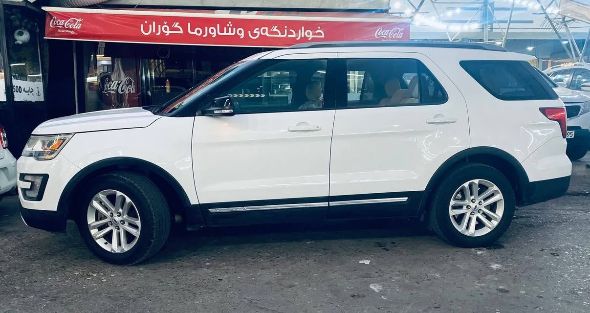 ‏FORD EXPLORER XLT 2017
 
القوة والمتانة والرفاهية في مركبة واحدة بتصميم خارجي مميز ومقصورة داخلية تحمل الكثير من المتعة والفخامة .

💠 الفئة XLT     (مواصفات )

💠 السعر : 170 $

💠 الموديل 2017

💠 لوحات اربيل جديد

💠 المحرك 6 سلندر 

💠 القدرة ( 3500 ) 🐎🐎🐎

💠 المواصفات 
▪️بصمه
كوشن مخمل
▪️كوشن ثلاث مقعد
▪️ داخل (كريمى)
▪️تحكم ستيرن 
▪️شاشة صغيره
▪️كشنات كهرباء 
▪️وضعيات قيادة 
▪️تبريد مركزي 3 قطع
▪️اوامر صوتية 
▪️كشافات ضباب 
▪️ثلاث مقاعد سبعة راكب و تبريد مركزى
▪️كير رياضي 10 سرعات 
▪️ويل 18
▪️مانع انزلاق 
▪️اوتو هولد 

💠 سيارة جاملغ و ربع بنيد صبغ
بدون ضرر داخل 

💠سيارة ماشي 86 فقط 

لاتصال او واتساب على الرقم 
 
***********
 
‏‎‏‎عنوان📍بغداد
