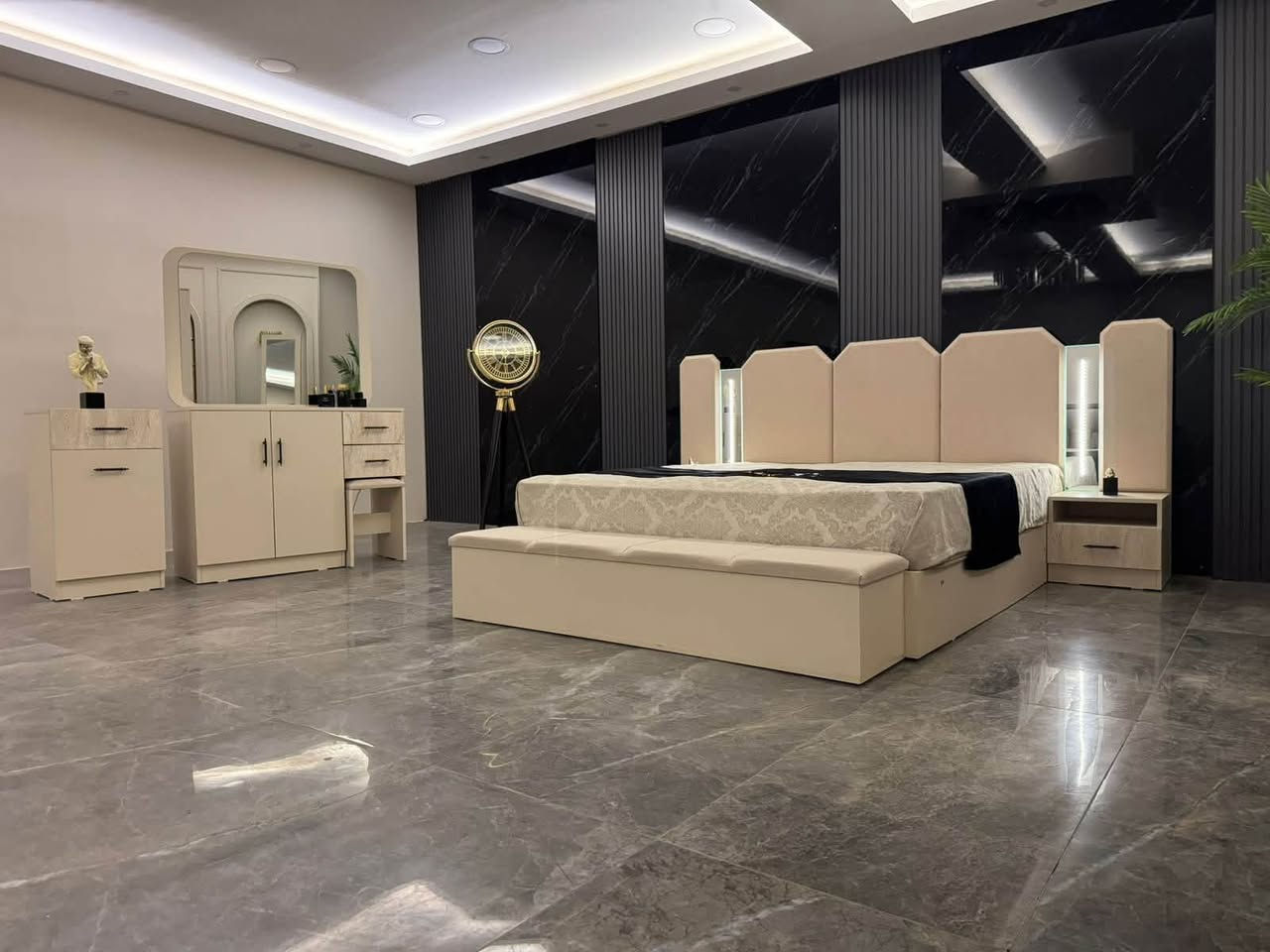 ✨ موديل بيترا المودرن ✨

🛏️ 10 قطع
📏 كنتور مع الملحق: 3 متر

✅ ظهر بلوك
✅ برغي وچوي حديد
✅ سرير مخزن
✅ شغل درجة أولى

📩 راسلوا الصفحة للاستفسار أو الحجز.

📱 ***********
💬 يتوفر واتساب لخدمتك
