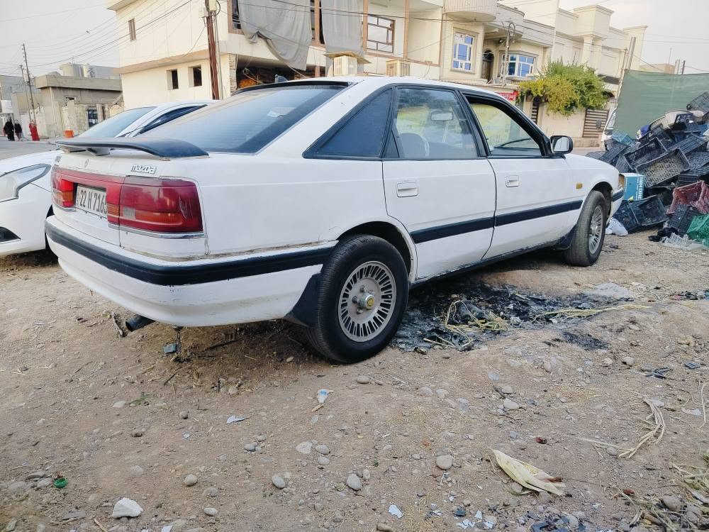 مازدە 626 مۆدێل 1990 مەکینە 12 و بەخ گێر و مکینە بەشەرت تحویل غرامە بەشەرت سەنەوی نوێیە تا2030  هه زەی نوێیە چوار تایەو ویلی نوێێ لە بنە سەیارەکە توندوو تۆڵە ماڵی دۆستە جام کارەبای سعری 28 ورقەو مجالێکی کەم 
شوێن. هه وڵێر دارەتوو
*********** أربيل, العراق
