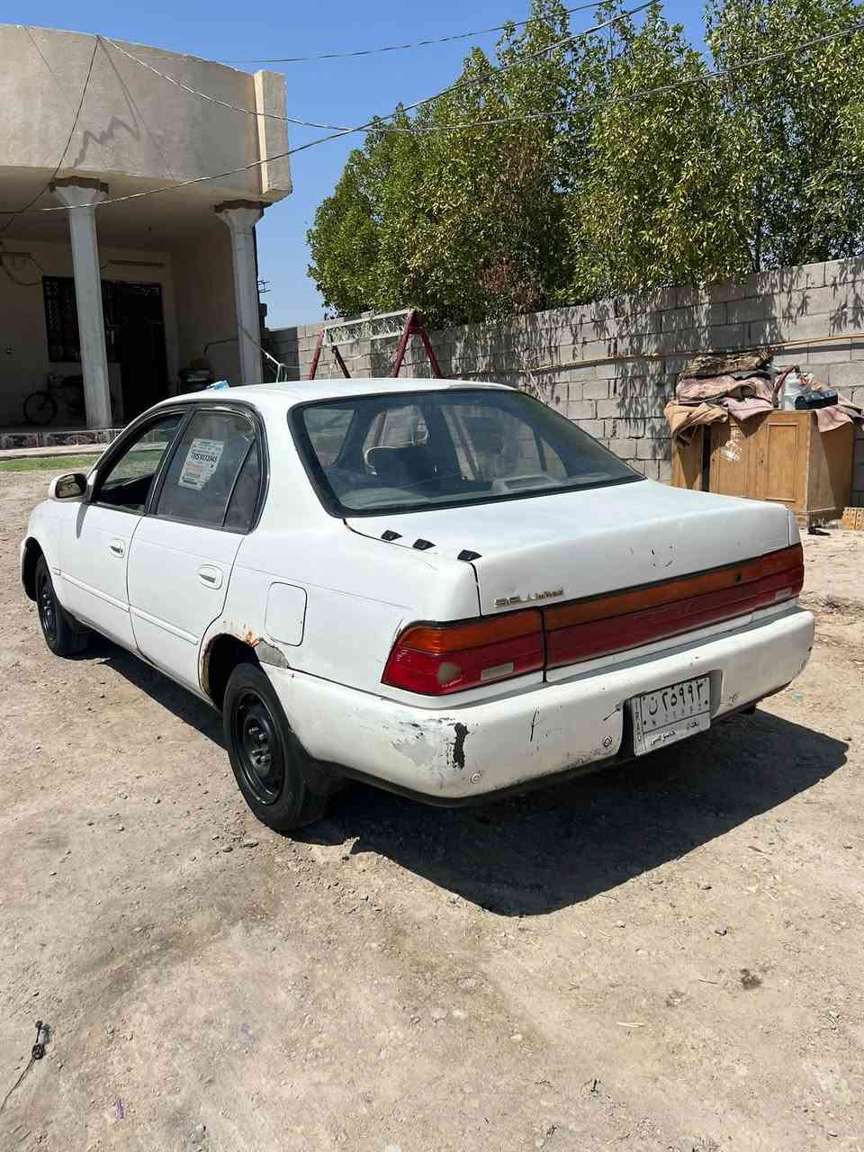 ورلا مديل 95
مكينه كير جدد مكفوله من الضربه
صبغ مكانات دواخل جدد 
رقم بغداد سنويه منتهيه 
مكفوله كص ونقل تحويل ثاني يوم 
السعر 35 وبيه مجال
*********** مكاني البصره
