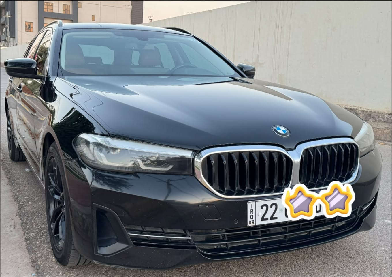 BMW 520i 2023 
خليجي اربيل باسمي سنويه مضلل جاهزه من كلشي السعر ١٨٥ للاستفسار ***********
