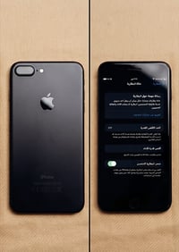 ايفون سفن بلاس ذاكره١٢٨بطاريه71 مبدل شاشه فقط نضيف كلش كلشي شغال سعر 1...