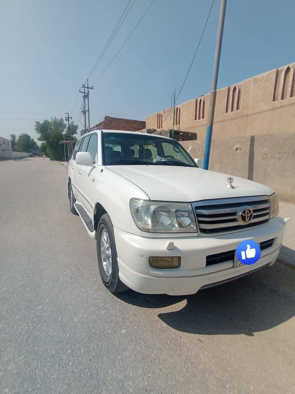 سياره للبيع مونيكا لاند كروز موديل  2007  مداور ثاني يوم سنويه 2028 اطارات جديد بيها، 3 قطع صبغ بدون ضرر.  رقم ذي قار للاستفسار ***********
