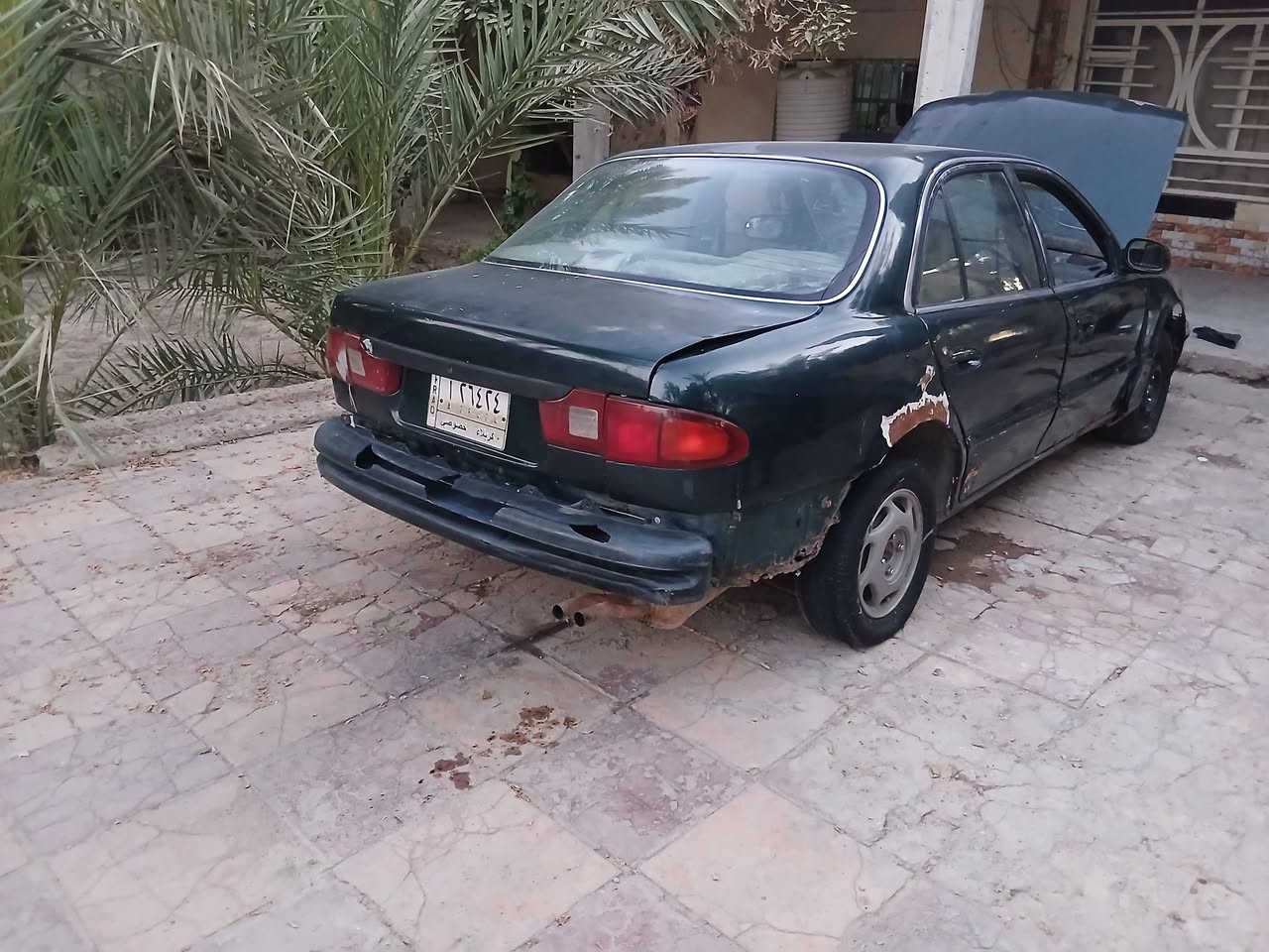 سلام عليكم  سوناتا 2 مديل ٩٦ رقم كربلا راعيه موجود مكينه تخربط لان متروكه  كير زين سعر 17 وبيه مجال اتصال ***********
