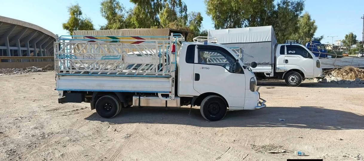 كيه 2700للبيع موديل 2013 بدون ضربه بدون وبدون صبغ سنويه 2031 حصه كاز مكان كركوك سعر اتصل (***********)
