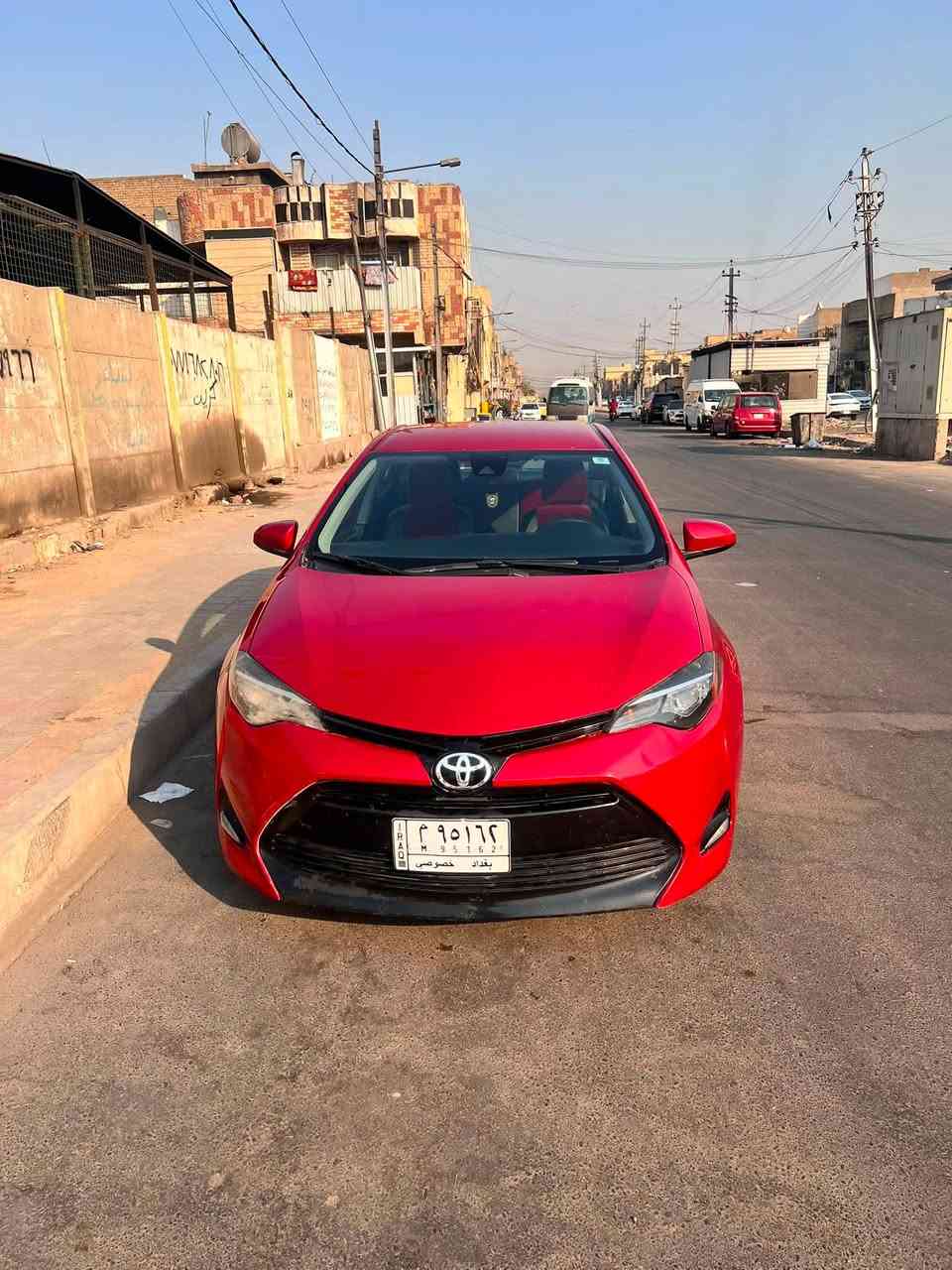 كورلا ٢٠١٩
مواصفات المعروفه ل le 
السيارة بصمة وتشغيل عن بعد
ماشيه ٩٥ 
السعر ١١٧ وبيه مجال
المكان بغداد مدينة الصدر
الهاتف ***********
