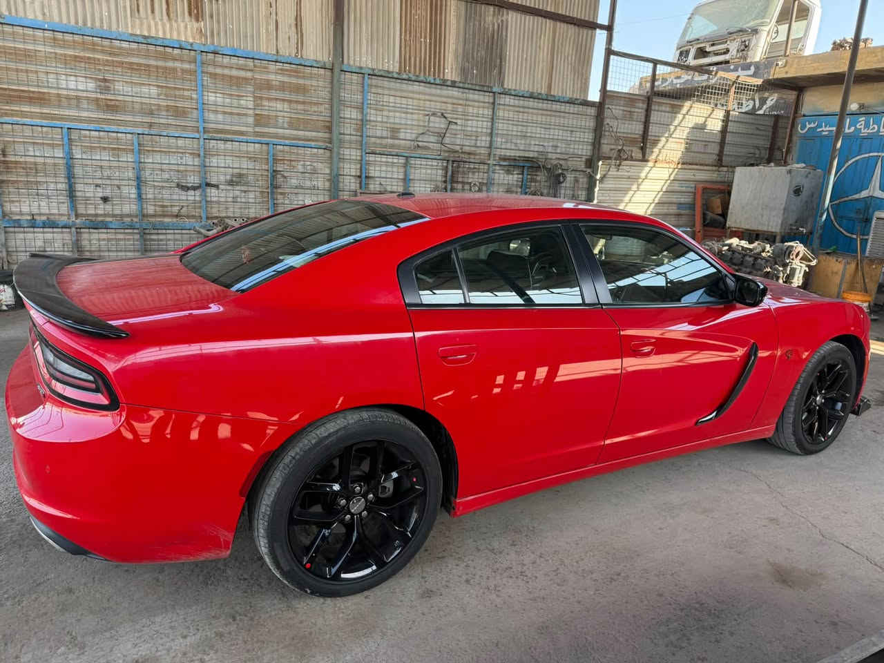 تشارجر SXT • ٢٠٢٢ • حادث وصبغ