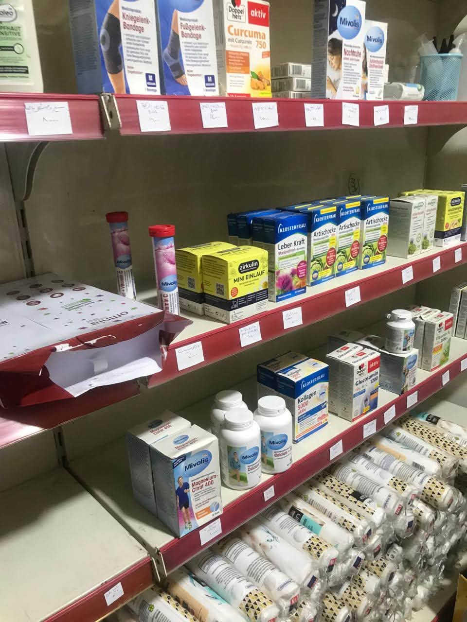 رفوف عرض • ٦ قطع • ٥ طوابق