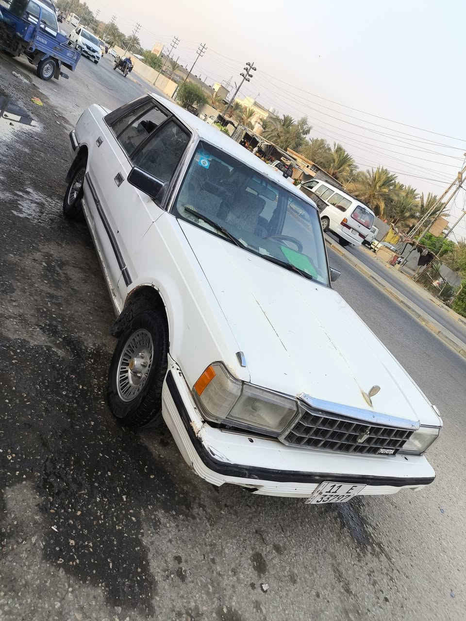السلام عليكم سوبر للبيع موديل 85 رقم بغداد سنويه 28تحويل ثاني يوم وكاله ام البالكوت بسمي محرك فيفتي جديده فيشه وحده السياره شلعه تشك الكاع يرايدله تلكيط اخياس السعر 25 وبيه مجال رقم الهاتف ***********
