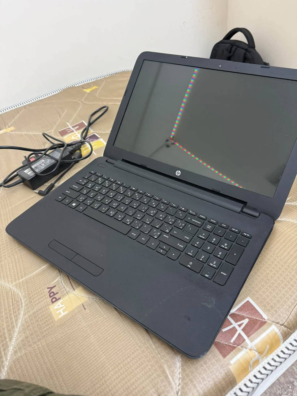 حاسبه hp للبيع مستخدمه الحاسبه بطاريتها نضيفه والحاسبه للشغل والدراسه مو للعب وشاحنتها الاصليه موجوده والحاسبه بيها ضربه صغيره بس ممأثره عليها سعرها 125 مكاني بغداد الوزيريه ***********

نص مكتوب في الصور:
- About 1.60GHz DDR3 1.60 GHz Intel(R) HD Graphics 44 GB of 119 GB used DESKTOP-BSQE1VA HP Notebook Rename this PC Device Specifications Copy Device Name DESKTOP-BSQE1VA Processor Intel(R) Celeron(R) CPU N3050 @ 1.60GHz 1.60 GHz Installed RAM 4.00 GB (3.85 GB usable) Graphics Card Intel(R) HD Graphics (114 MB) Storage 119 GB SSD HS-SSD-E100 128G Device ID 024B336F-B917-410B-A7A5-3F5358A9A49C Product ID 00330-80000-00000-AA672 System Type 64-bit operating system, x64-based processor Pen and touch No pen or touch input is available for this display Frequently asked questions How does having 4-8 GB of RAM impact my PC's performance? Can I run modern applications smoothly with this RAM capacity? Is my GPU sufficient for high end gaming and video experience? How can having a