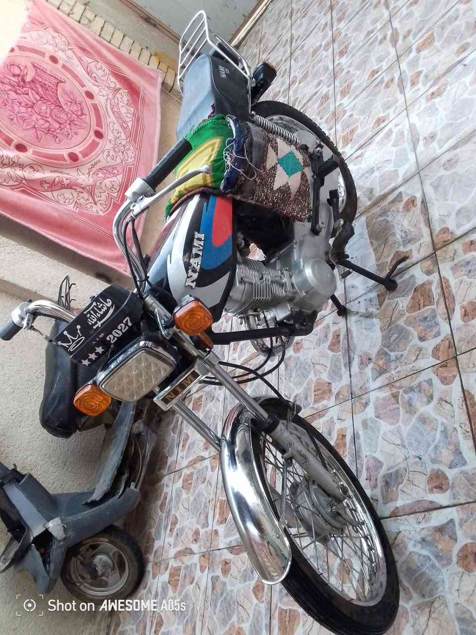 سلام عليكم. ...دراجه 4كير نامه مديل 2023دراجه نضيفه كلش كامل كهربائيات مكينه ناعمه مابيه نقص برغي اوراق سكنر ...سعر500وبيه مجال بسيط ***********‬‏
