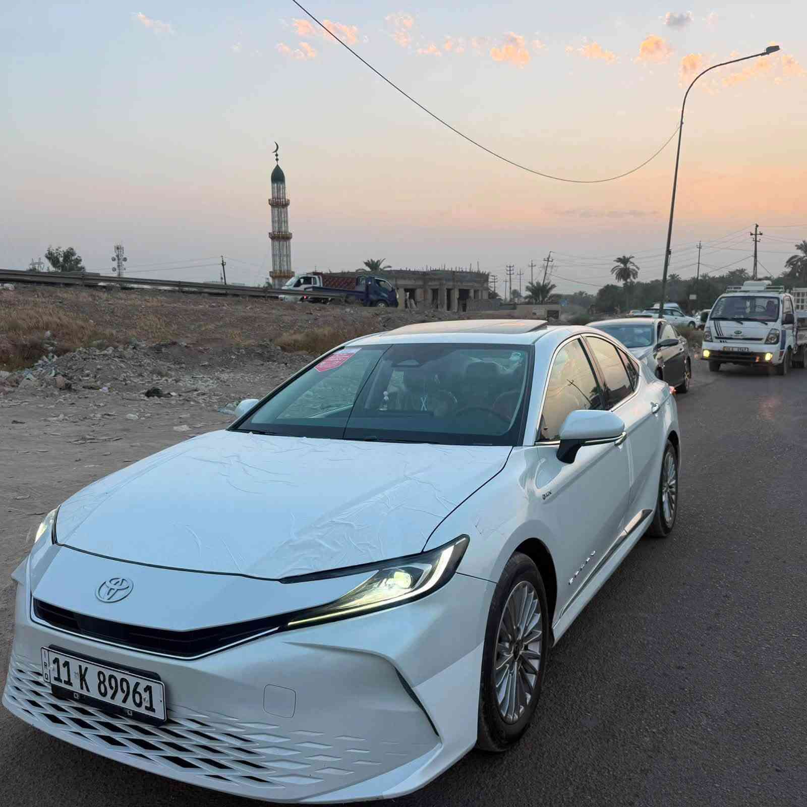 كامري هايبرد موديل 2024 تجميع صيني محرك 2000
ماشيه.
فول مواصفات 1/1
محجوزة المصرف راعية بنية والكفيلة بنتة من أهل الحلة دفع كامل حتة إذا تريد ارسلك السنوية وسأل علية في المصرف الصناعي فرع السيدية
مكان السيارة بغداد/ المحمودية 
السعر١٨٥ بية مجال 
اتصل. ‏***********‏
