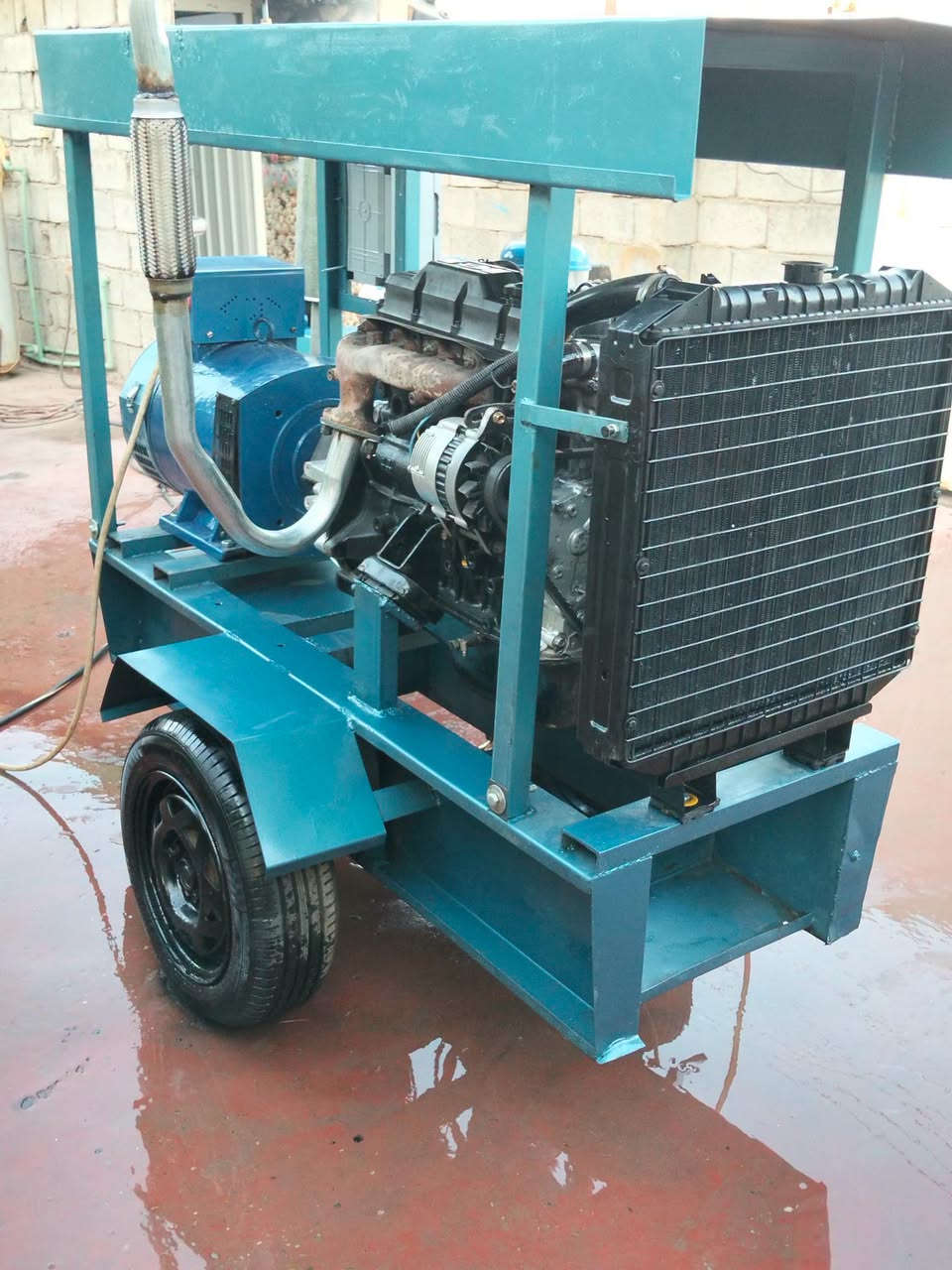 سلام عليكم مولد للبيع محرك كيا 2701تجفيت جديد ضمان من الصرف والتبخير 
توليد 30كيڤي ثري فيز 120امبير 
توصيل لجميع المحافظات 
السعر 16ورقة وبي مجال 
عنوان بغداد جسر ديالى الجديد
***********
 ***********
