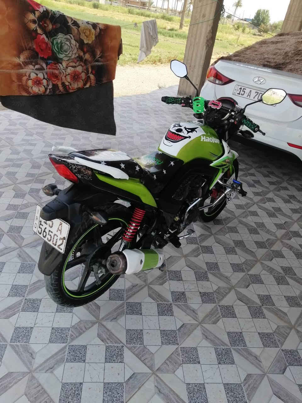 سلام عليكم 
من رخصت الأدمن هاوجي للبيع فقط مثل ما موضح بل صوره بعده نضيف تخم تايرات جدتت دهن جديد دراجه انضف من الي بل صوره بعد السعر مليون و٨٠٠وبيه مجال للشراي رقم التواصل ***********  
للي يحب يتواصل موديل ١٩
