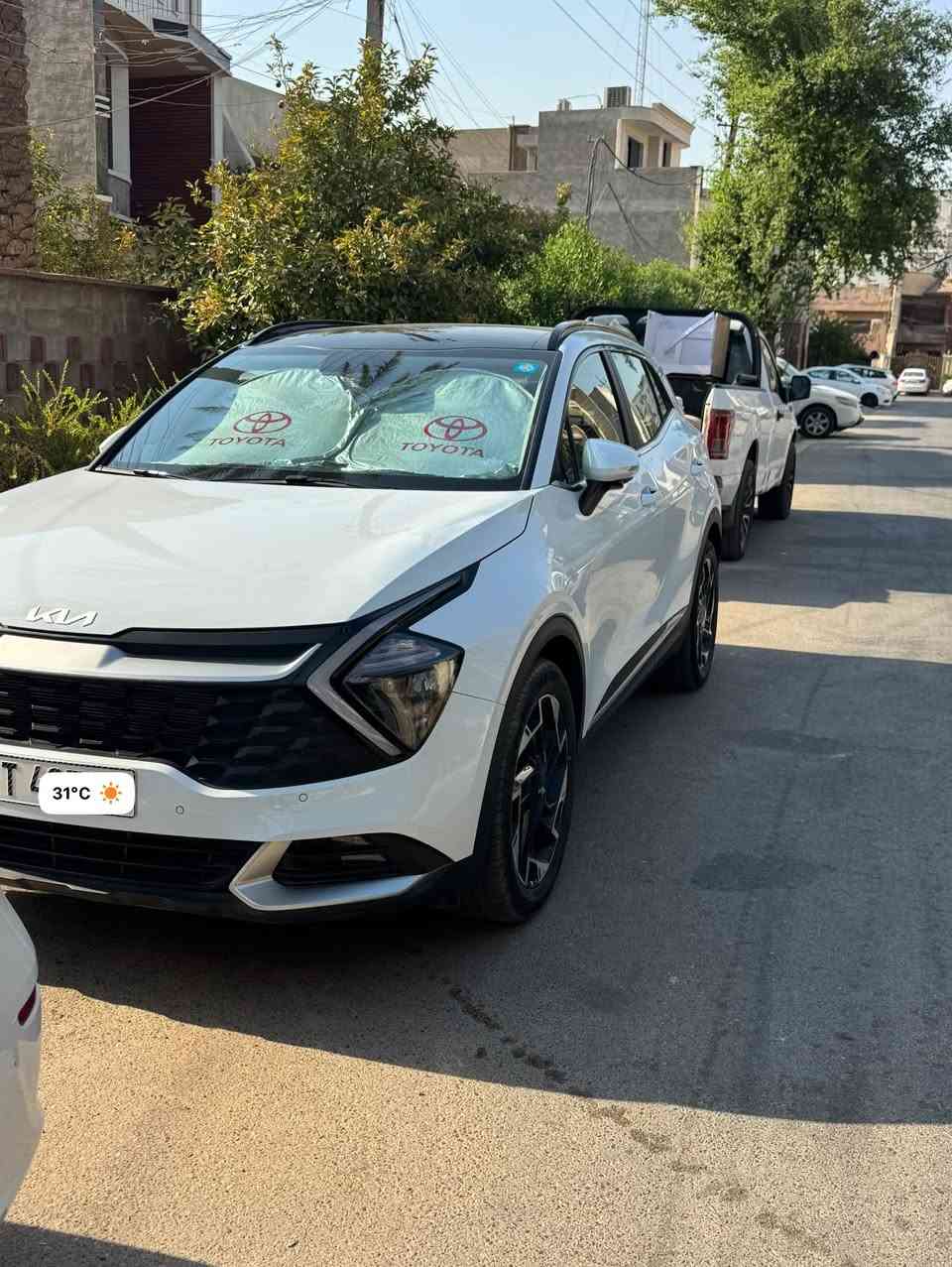 سبورتج 2025
فول مواصفات 
بانوراما
ويل كب 
كشنات كهرباء 
صندوق كهرباء 
ماشيه 6000 فقط بعده زيرو 
رقم بغداد 
سعر 238$ مجال بسيط 
للتواصل واتساب 

‭***********‬

نص مكتوب في الصور:
- 31°C