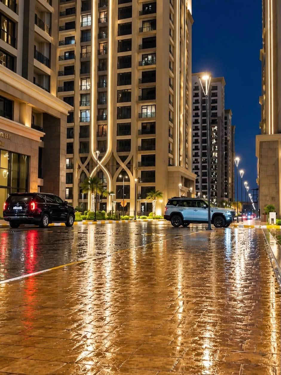 ابراج النخلة • ٢٢٤م • اطلالة حديقة