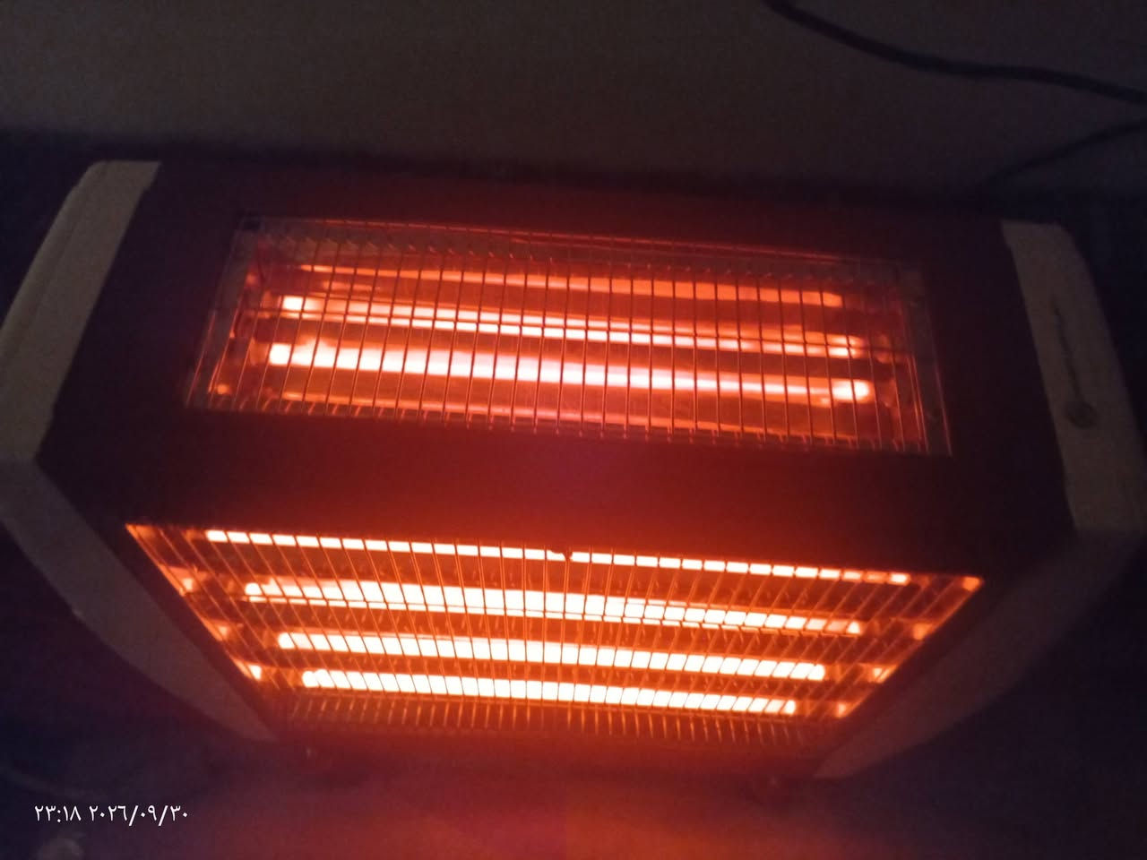 السلام عليكم صوبه كهربائيه شغال شرط وضع شركه استخدام موسم واحد السعر 40 وبيها مجال

نص مكتوب في الصور:
- ٢٣:١٨ ٢٠٢٦/٠٩/٣٠