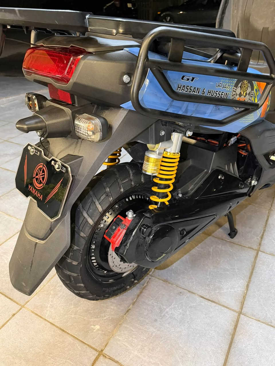 للبيع
ملف 3000
مواصفات فول 
بك R
اربع سرع S
دبل اشاره 
شاشه تحدد الاعطال
ماشيه 3000
بطاريات مفحوصه و جاهزه علا فحص
دراجه جديده
رقم تواصل:***********
