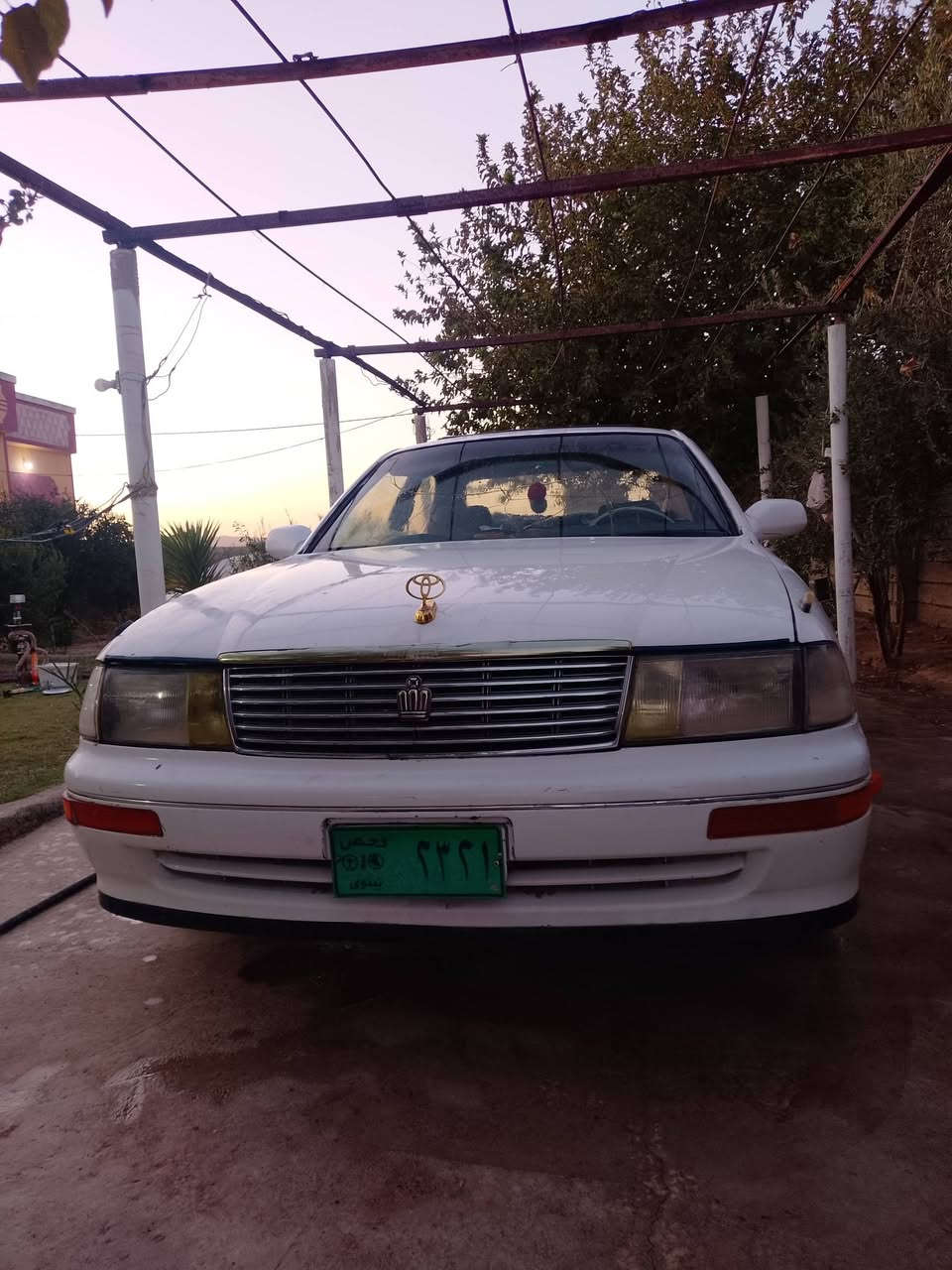 السلام عليكم سياره للبيع بطه متصل موديل 1993  كيرمحرك شرط كهربائيات كله شغاله تبريد مايشتغل يعوزو بس غاز سياره حيل نضيفه مال جناي سعره 20وبيه مجال شي قليل  رقمي ***********
