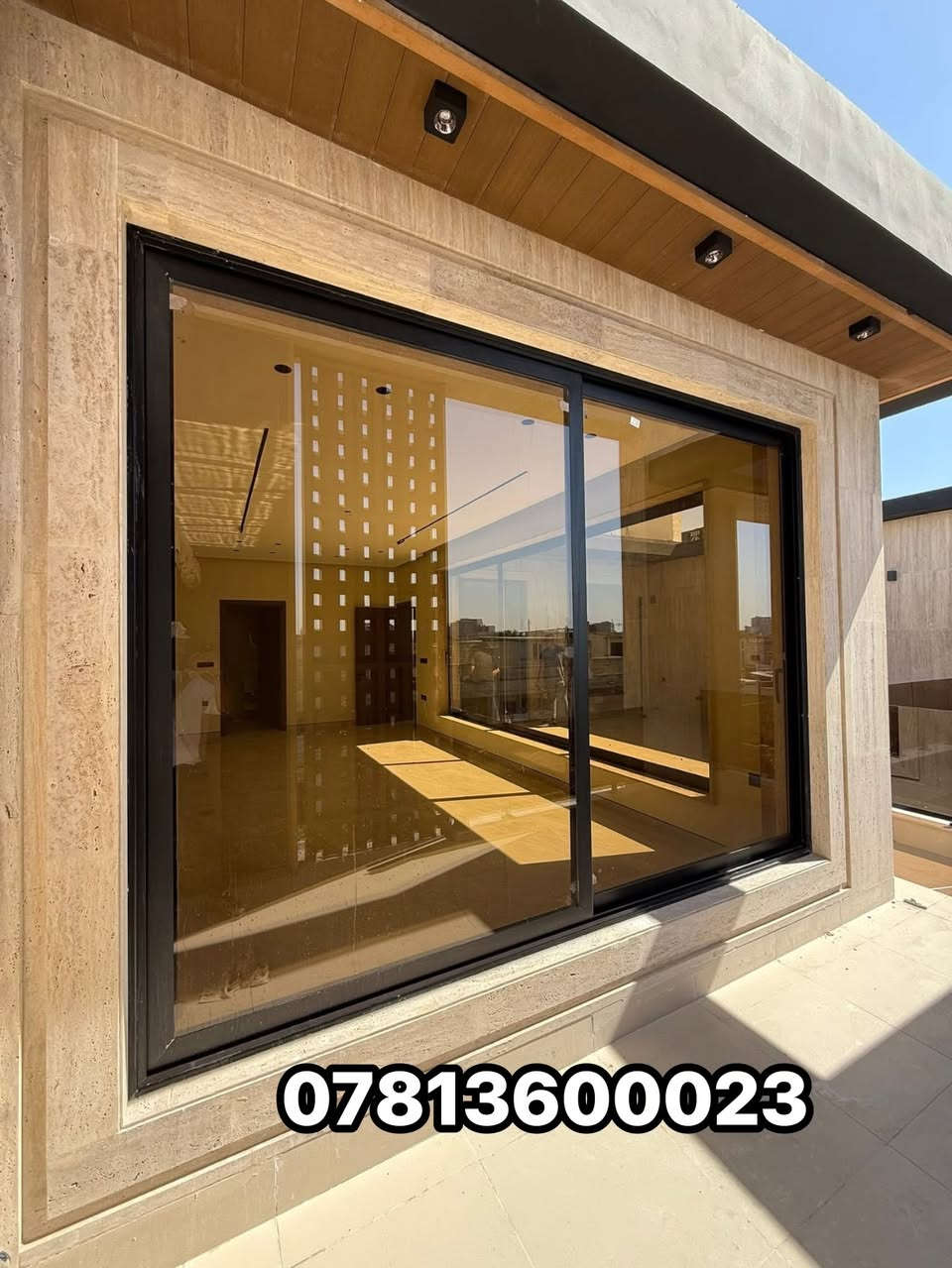 تنفيذ اعمال واجهات الزجاج والالمنيوم *********** بغداد
