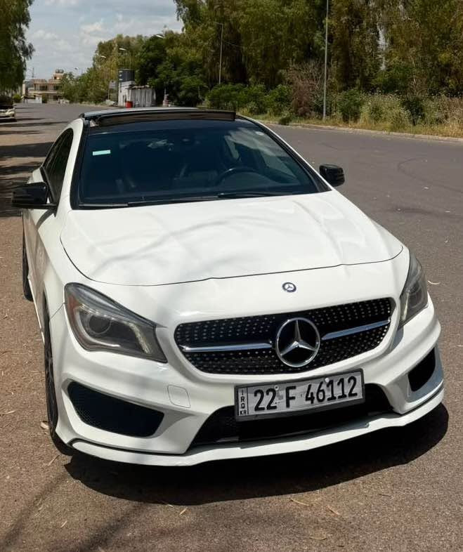 Mercedes CLA 250 AMG
مەکینە ٤ پستۆن ٢.٠ تۆربۆ
فول فول مواسەفات قەپات
پانۆراما. لایت لید. 
هەیکەل کامل AMG بیلادی
.
سبوخ /. تەنها هیلالی جاملخی پشتەوەی سایەق سبوخە.  بەبێ ژۆرێ بەبێ ئێرباگ 
.
سعر ١٤٧ وەرەقە و معامەلە
.
*********** أربيل, العراق
