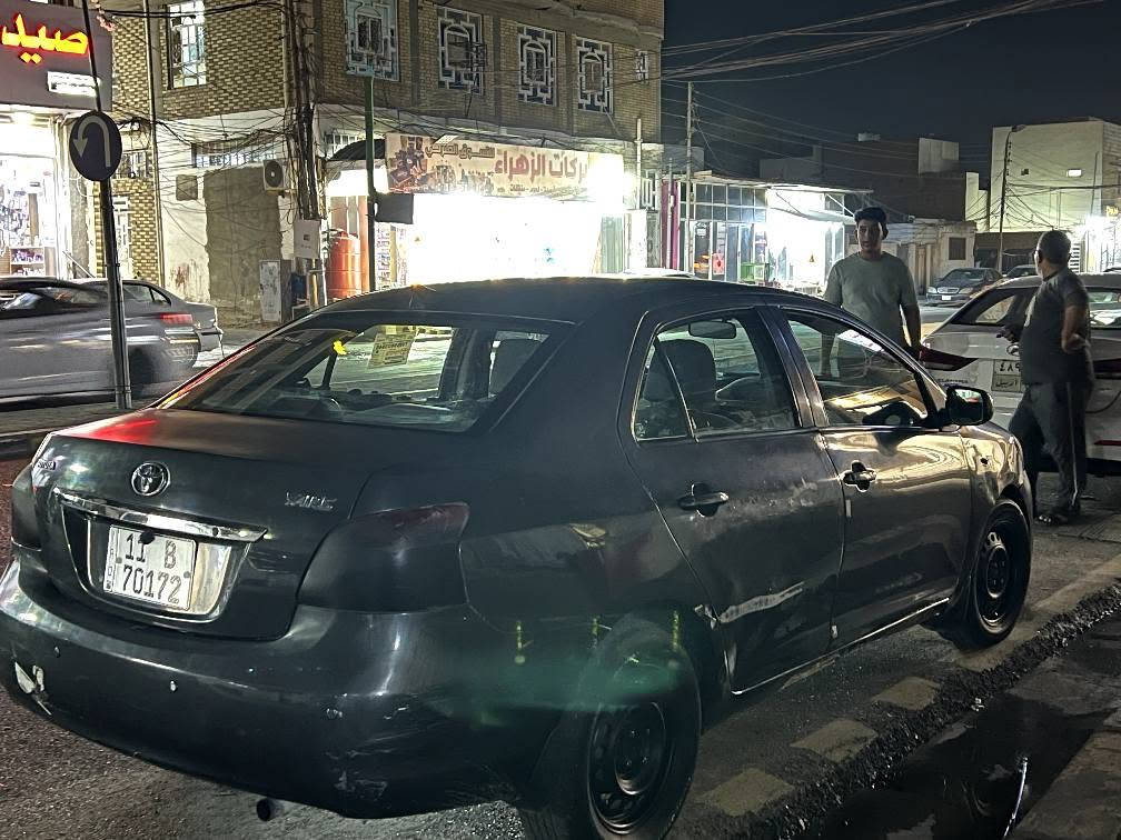 السلام عليكم البيع يارس موديل 2007 رقم نكليزي بغداد بسمي مداور ثاني يوم  حداديه  70%تبريد عايز غاز تخم تأير جديد  سياره بيه ضربه جاملغ خلف السياق بدون حوض سياره  سياره جاهزه السعر 58وبيه مجال الطيبين الهاتف ‏‪***********‬‏ مكاني نجف النجف, العراق
