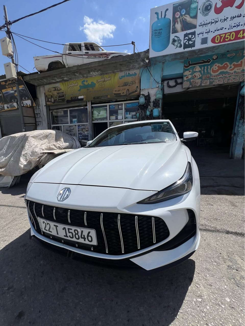 Mg gt. 2025. 25km. سياره نمونه له جواني تنها درگايك بوياخ بي ناوگرتن شوين سوران ***********. سونرم داناوه سوران, أربيل
