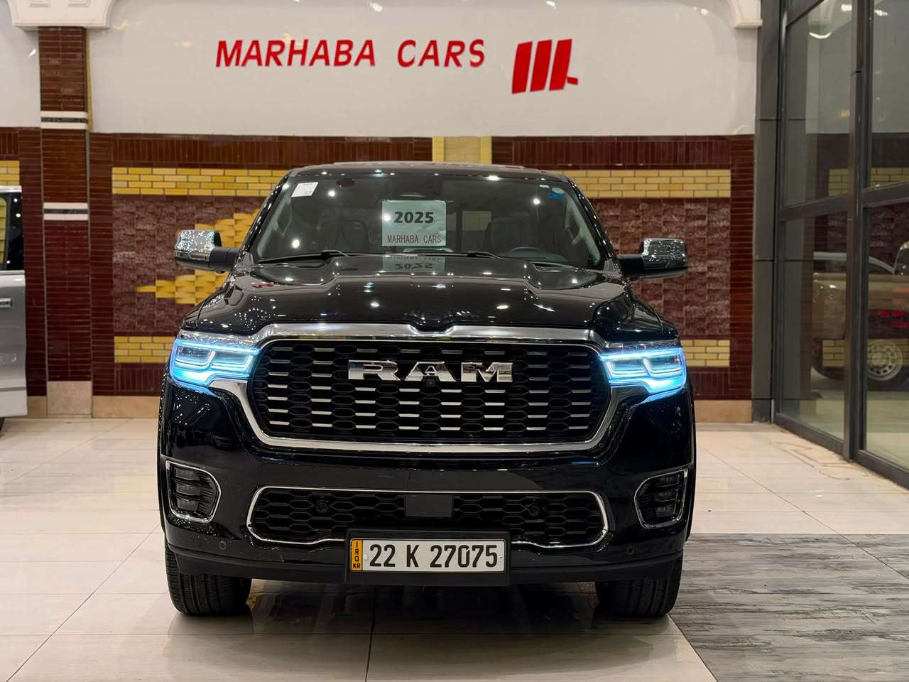 MARHABA CARS ERBIL
——————————
BRAND : RAM 1500 
CLASS : TUNGSTEN 
ENGINE : V6 - 3.0T  - 4x4
STATUE : CLEAN TITLE كلين تايتل
YEAR : 2025
PRICE : $$
COUNTER : 18,000 KM
IMPORTING : وارد خليجي شركة هارلم
ADRESS : Erbil , أربيل شارع ١٠٠م صف دائرة گمرگ
FOR IFORMATION CALL US :
MARHABA CARS 
 📞 : ***********
