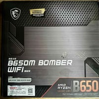 B650 bomber msi مستخدمة شهر   مع كامل ملحقاتها✅  نزلت السعر الى 150,00...