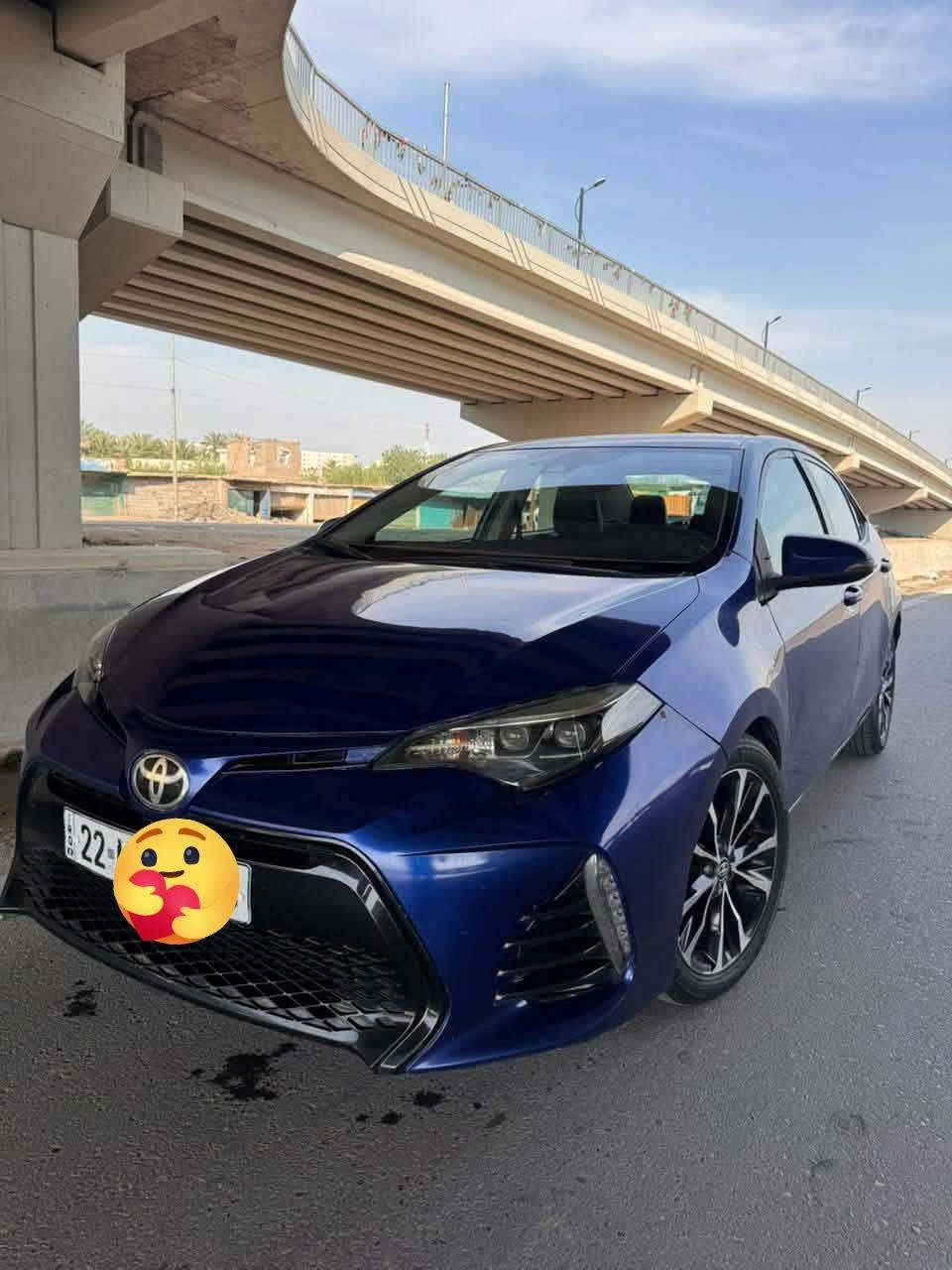 كورلا ٢٠١٨ امريكي سيارة جاهزة من كلشي ماشية ٦٠ ميل جديدة وحلوة رقم اربيل شمالي مجددة تحويل او وكالة معروضة ب١١٥ وبيها مجال بيع مستعجل ***********حادثها جاملغ وبنيد من امريكا  او بالعراق بيها جاملغ خلفي وباب اثر شخط
