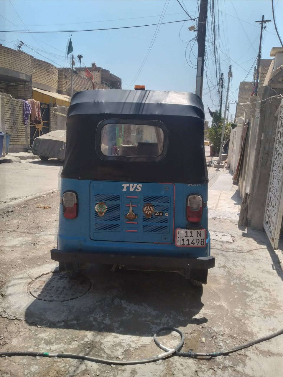سلام عليكم. TVS للبيع موديل 20 تحويل ثاني يوم عنوانه الامين الثاني  ***********
