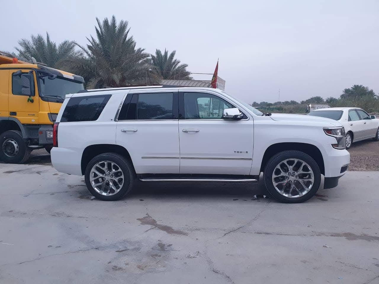 ادوات ادوات ادوات بدون مرواس
تاهو 2015 LTZ لون ابيض كفاله عامة فووول
محرك v8 5300
سلايد / بصمة تشغيل / صندوق بصمة
حساسات خلفيه / رادار امامي / رادار خلفي
تحديد مسار / رادار جانبي نقطة عمياء / قاصة 
وبعد مواصفات هواوي
السيارة جديدة ربع متصرف علية  
مكفوله من الكص والعشائر والسرقة 
📍مكاني الحله

السعر 140 ورقه وبيها امجال
الاستفسار
***********
